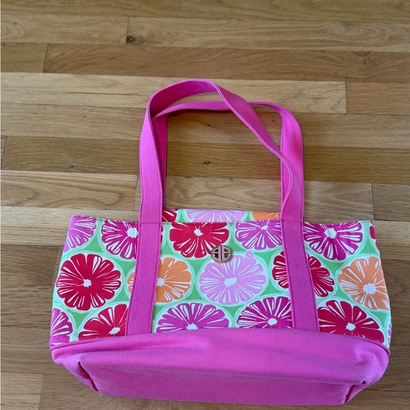 Lilly Pulitzer Mercato Tote Bag floral pink - Picture 3 of 10
